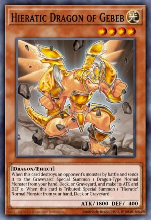 Hieratic Dragon of Gebeb (GAOV-EN019)