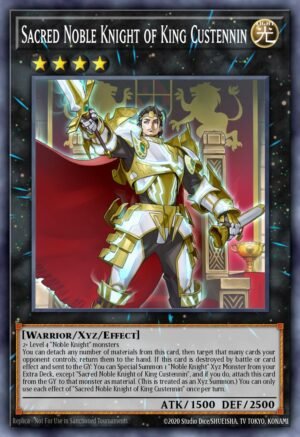 Sacred Noble Knight of King Custennin (CYHO-EN089)