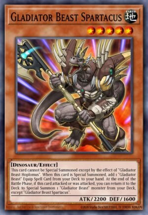 Gladiator Beast Spartacus (GLAS-EN018)
