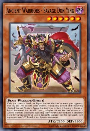 Ancient Warriors – Savage Don Ying