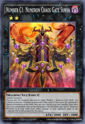 Number C1: Numeron Chaos Gate Sunya (BLAR-EN021)