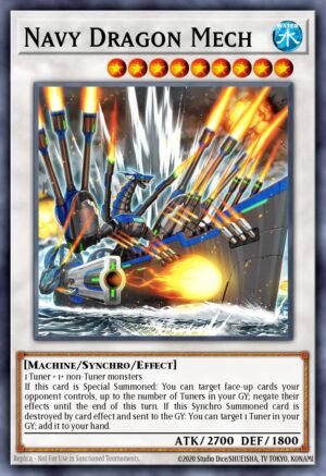 Navy Dragon Mech (DIFO-EN082)