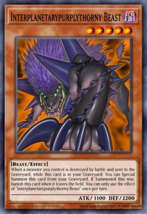 Interplanetarypurplythorny Beast (LVAL-EN098)
