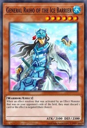 General Raiho of the Ice Barrier (BPW2-EN039)