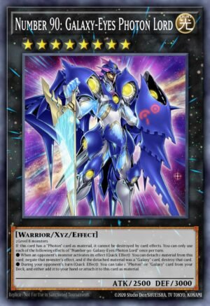 Number 90: Galaxy-Eyes Photon Lord (BLC1-EN018)