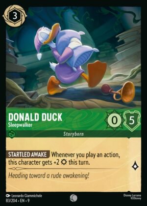 Donald Duck – Sleepwalker