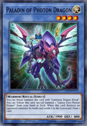 Paladin of Photon Dragon (LVAL-EN045)