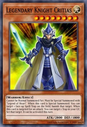 Legendary Knight Critias (DRL2-EN002)