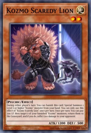 Kozmo Scaredy Lion (SHVI-EN082)