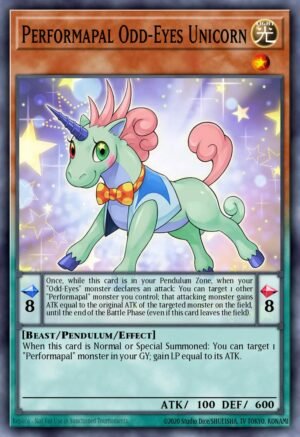 Performapal Odd-Eyes Unicorn (LEDD-ENC07)