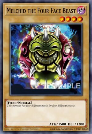 Melchid the Four-Face Beast (DB1-EN215)