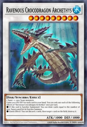 Ravenous Crocodragon Archethys (ETCO-EN043)