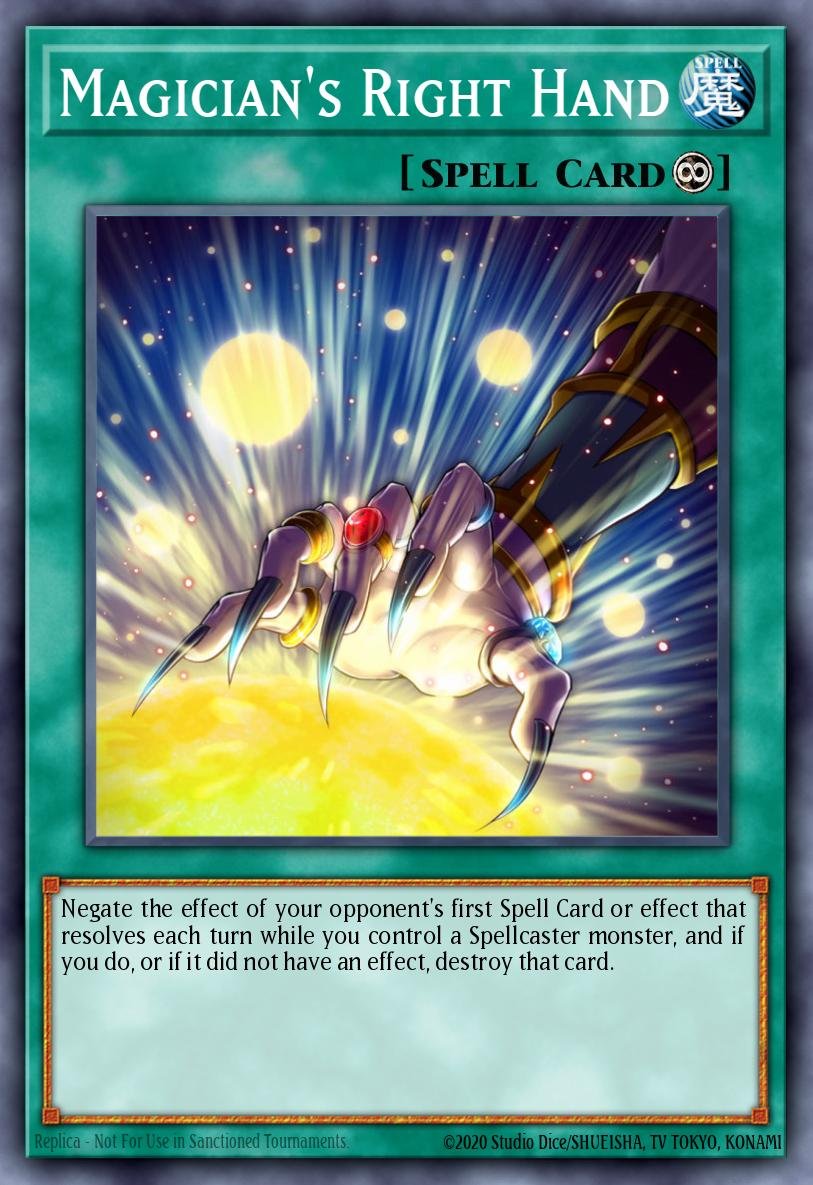 Magician's Right Hand (MP18-EN012)