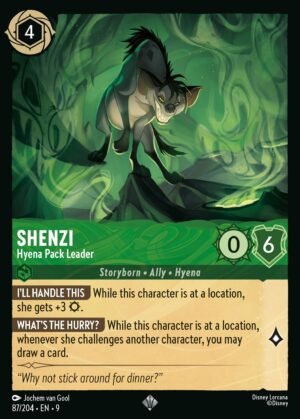 Shenzi – Hyena Pack Leader