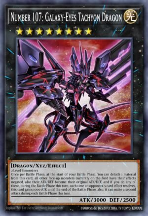 Number 107: Galaxy-Eyes Tachyon Dragon (BLC1-EN072)