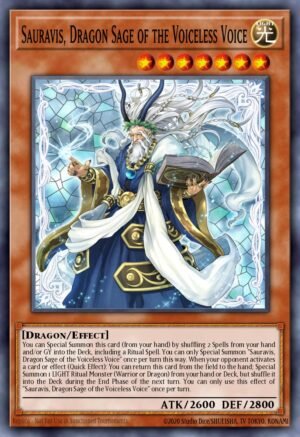 Sauravis, Dragon Sage of the Voiceless Voice (MP25-EN159)