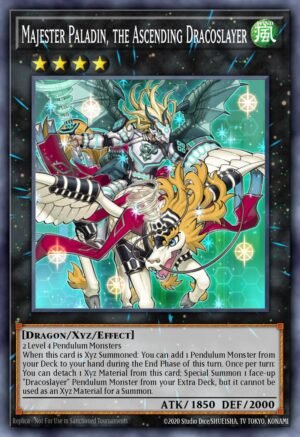 Majester Paladin, the Ascending Dracoslayer (ANGU-EN050)
