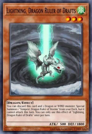 Lightning, Dragon Ruler of Drafts (BLMM-EN124)
