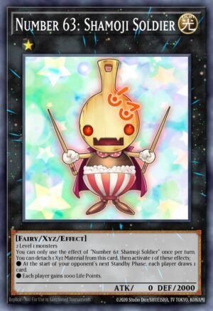 Number 63: Shamoji Soldier (NUMH-EN031)