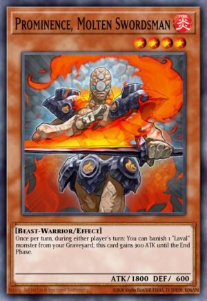 Prominence, Molten Swordsman (DT05-EN025)