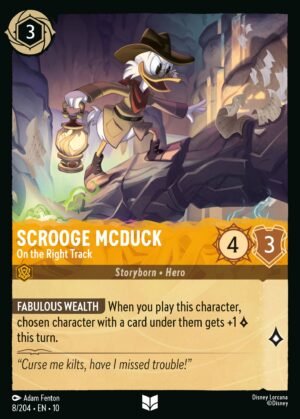 Scrooge McDuck – On the Right Track Scrooge McDuck – On the Right Track