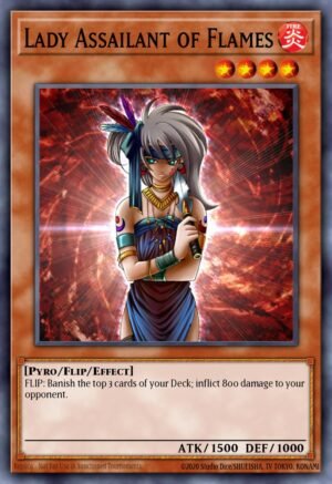 Lady Assailant of Flames (LON-035)
