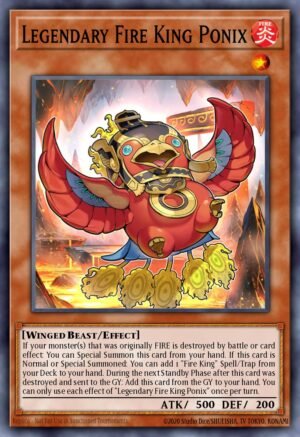 Legendary Fire King Ponix (25LP-EN004)