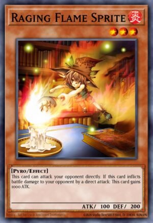 Raging Flame Sprite (SGX1-ENH06)