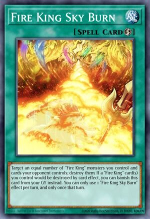 Fire King Sky Burn (SR14-EN025)