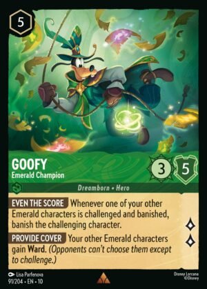 Goofy – Emerald Champion Goofy – Emerald Champion