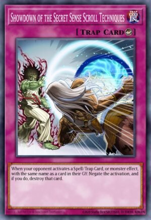 Showdown of the Secret Sense Scroll Techniques (EXFO-EN078)