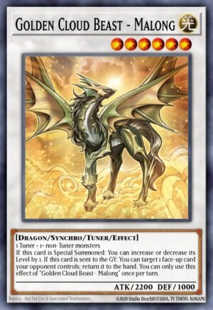 Golden Cloud Beast - Malong (CYAC-EN082)