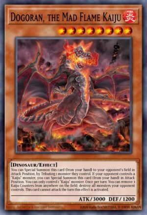 Dogoran, the Mad Flame Kaiju (BLC1-EN033)