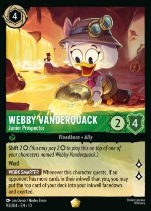Webby Vanderquack – Junior Prospector Webby Vanderquack – Junior Prospector