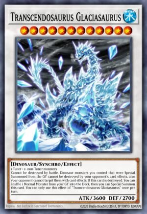 Transcendosaurus Glaciasaurus Transcendosaurus Glaciasaurus