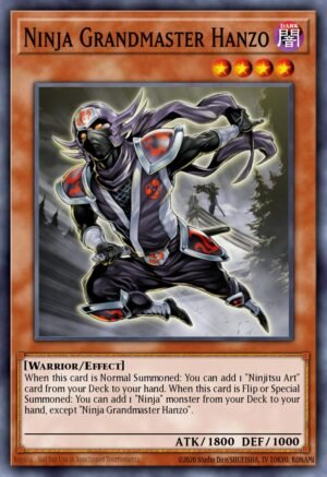 Ninja Grandmaster Hanzo (CT09-EN003)