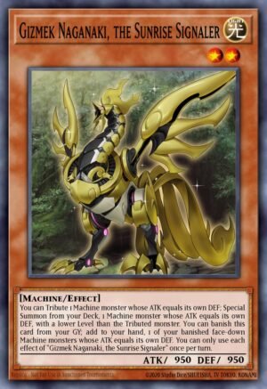 Gizmek Naganaki, the Sunrise Signaler (AMDE-EN037)