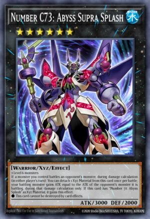 Number C73: Abyss Supra Splash (DLCS-EN043)