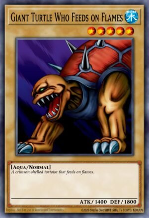 Giant Turtle Who Feeds on Flames (MRL-022)