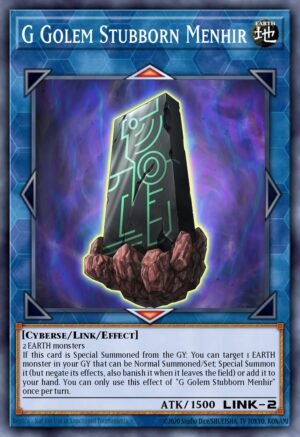 G Golem Stubborn Menhir (BLCR-EN043)