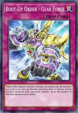 Boot-Up Order – Gear Force Boot-Up Order – Gear Force