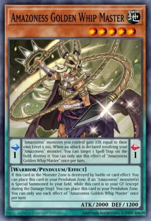 Amazoness Golden Whip Master Amazoness Golden Whip Master