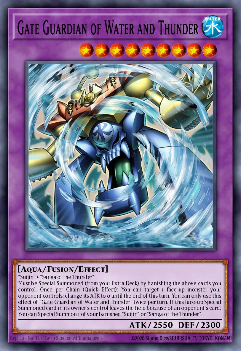 Gate Guardian of Water and Thunder (MAZE-EN006)