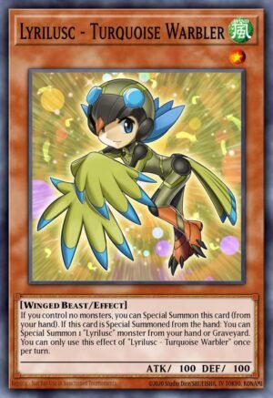 Lyrilusc - Turquoise Warbler (LED8-EN044)