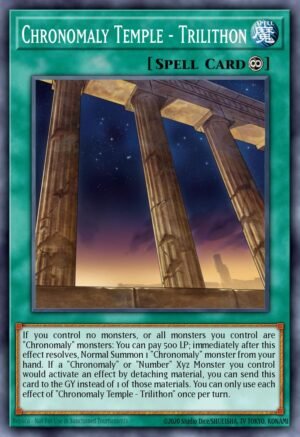 Chronomaly Temple – Trilithon