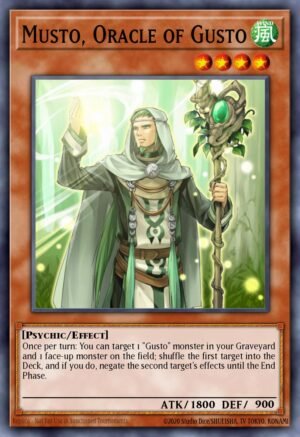 Musto, Oracle of Gusto (HA06-EN045)