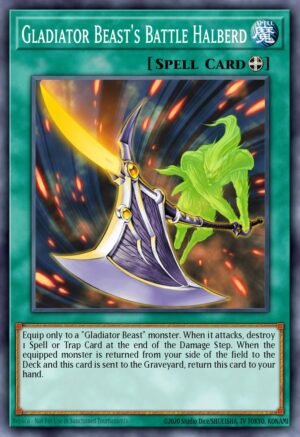 Gladiator Beast's Battle Halberd (GLAS-EN055)