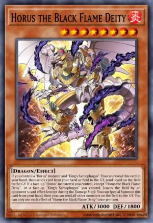 Horus the Black Flame Deity (MP25-EN158)