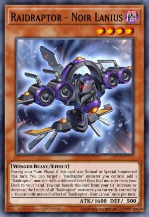 Raidraptor - Noir Lanius (MP25-EN302)