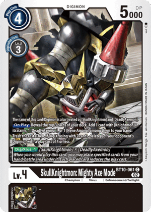 SkullKnightmon: Mighty Axe Mode